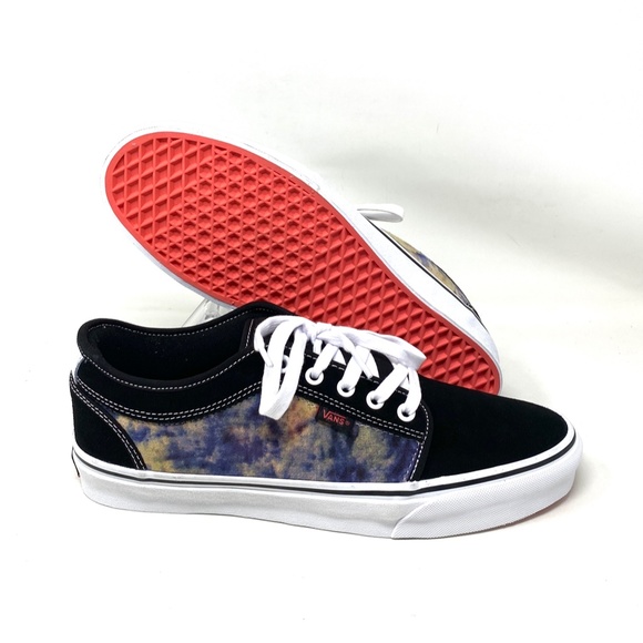 VANS Skate Chukka Tie Dye Terry Low Men’s Canvas Suede Sneakers Size VN0A4BX4BML - Picture 8 of 10